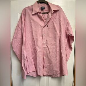 Chaps Ralph Lauren Men's Pink Shirt size 16
